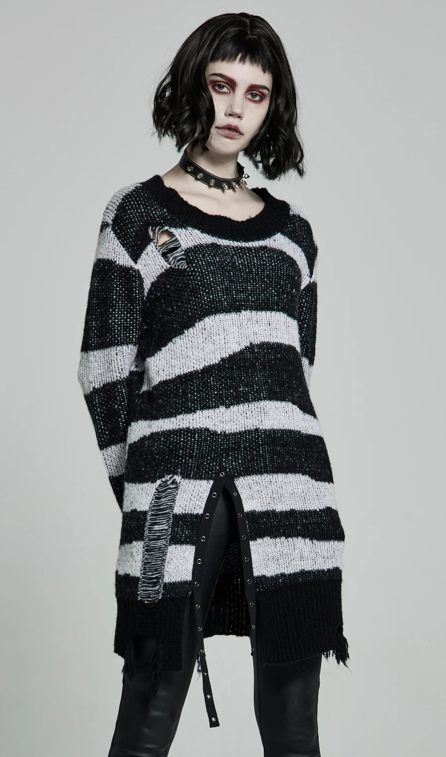 Pull Oversize PUNK RAVE 'white Moon' 4 Pull Oversize PUNK RAVE 'white Moon' – Image 2