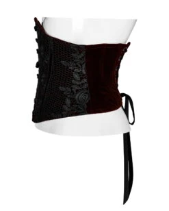 Serre-taille Romantique Bordeaux PUNK RAVE 13 Serre-taille Romantique Bordeaux PUNK RAVE -Cosplay 2608039064202503580505725 900