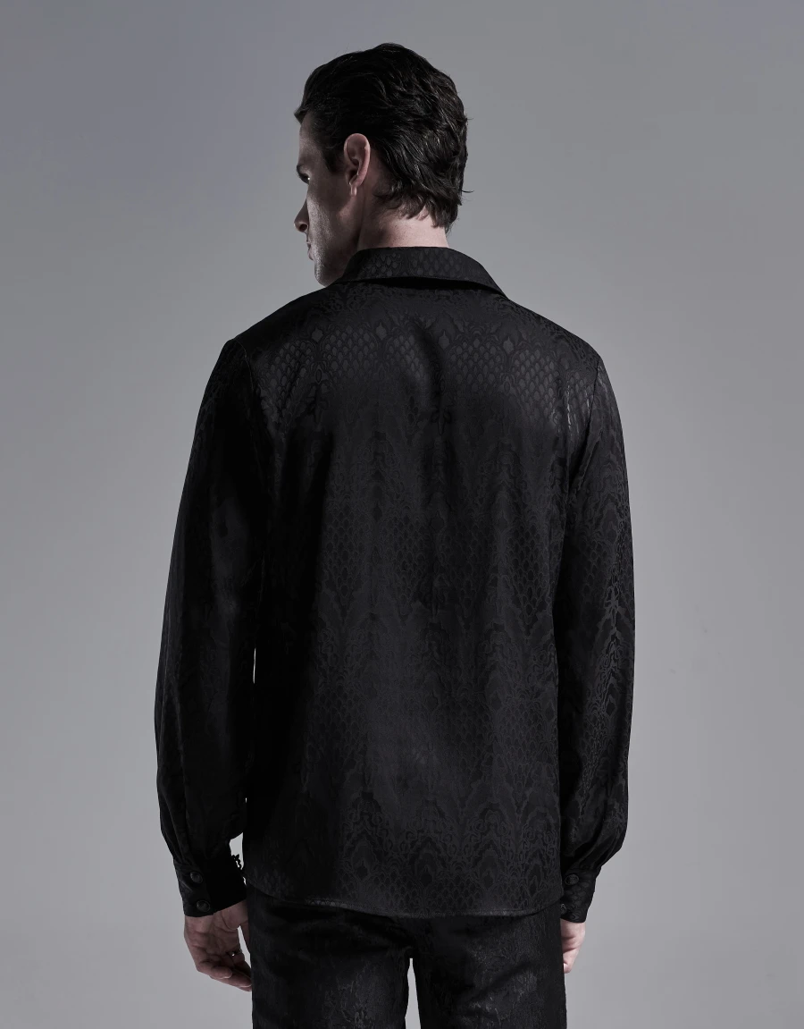 Chemise PUNK RAVE 'ebrimud Black' 4 Chemise PUNK RAVE 'ebrimud Black' – Image 2