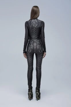 Leggings Imprimé PUNK RAVE 'skeleton' -Cosplay 2608039064202503580513364 900