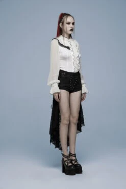 Short PUNK RAVE 'veuve Noire' -Cosplay 2608039064202503580514290 900