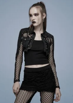 Veste Crop Top PUNK RAVE 'Geindra' -Cosplay 2608039064202503580514540 900
