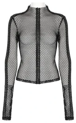 Haut Gothique PUNK RAVE En Tissu Mesh 12 Haut Gothique PUNK RAVE En Tissu Mesh -Cosplay 2641021629215172025035805001079 900