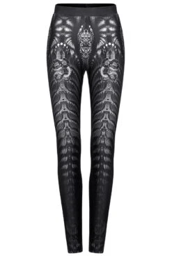 Leggings Imprimé PUNK RAVE 'skeleton' -Cosplay 264102162921517202503580500411 900