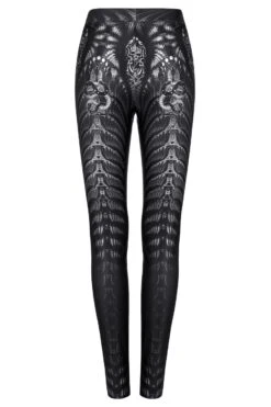 Leggings Imprimé PUNK RAVE 'skeleton' -Cosplay 264102162921517202503580500416 900
