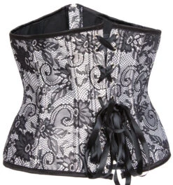 Serre-taille Gothique Noir Et Blanc -Cosplay 2869a10 900