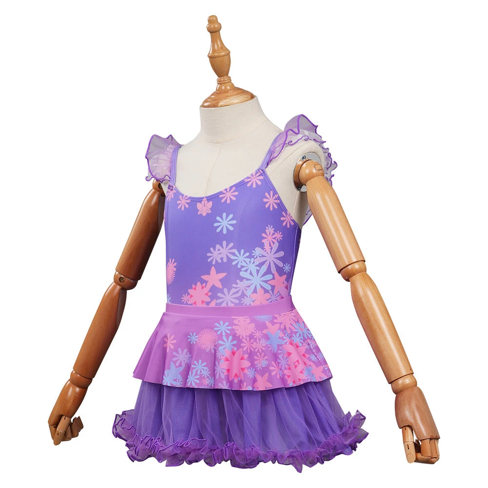 Enfant Encanto Isabella Maillot De Bain Cosplay Costume-Cossky 7 Enfant Encanto Isabella Maillot De Bain Cosplay Costume-Cossky – Image 5