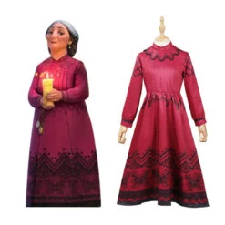 Encanto Enfant Abuela Robe Cosplay Costume