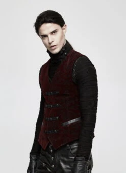 Gilet Gothique Sans Manches PUNK RAVE -Cosplay 526376300072716903623 900