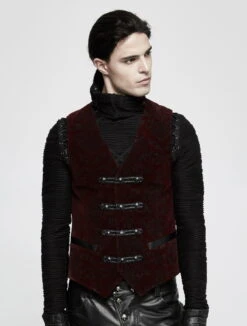 Gilet Gothique Sans Manches PUNK RAVE -Cosplay 526376300072716903627 900