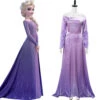 La Reine Des Neiges Frozen 2 Elsa Robe Violet Cosplay Costume -Cosplay 5269f7c2b3912e68671b59557739b48a