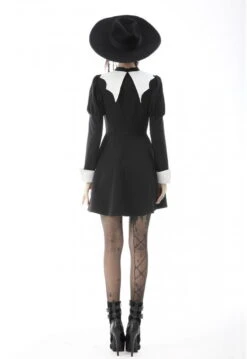 Robe Noire Et Blanche DARK IN LOVE 'bat' -Cosplay 666x100034 900