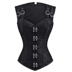 Corset Gothique Brocarde Noir