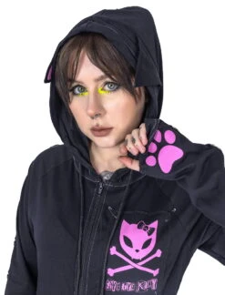Veste Emo Zippée BYE BYE KITTY -Cosplay 7287361208365 2 30a6fec7 2a0f 4df1 8fb1 19cd42bc4a21 900