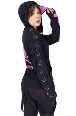 Veste Emo Zippée BYE BYE KITTY -Cosplay 7287361208365 5 ed901c49 79b9 42f0 9663 8ec37a851bfc 900
