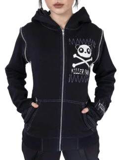 Veste Emo Zippée KILLER PANDA -Cosplay 7287373758509 3 e33688cd 1f31 4c18 8692 d3f2e32f3763 900