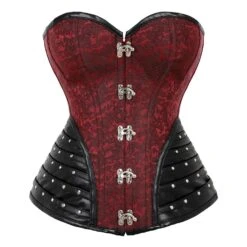 Corset Rock Gothique Rouge -Cosplay 740203 900