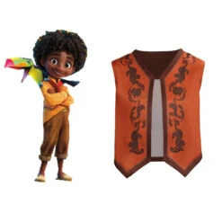 Encanto Enfant Antonio Madrigal Gilet Cosplay Costume