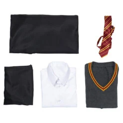 Harry Potter Uniforme Scolaire Gryffindor Robe Cape Tenue Halloween Carnaval Cosplay Costume -Cosplay 8fc24074f20fa76f98fac6ae7c94a85e