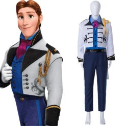 Enfant La Reine Des Neiges Frozen Hans Prince Cosplay Costume