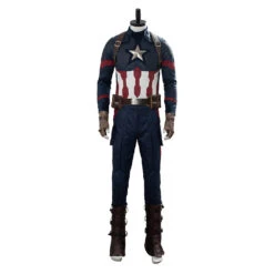 Avengers 4 Endgame Captain America Steve Rogers Cosplay Costume -Cosplay Avengers 4 Endgame Captain America Steve Rogers Cosplay Costume 2