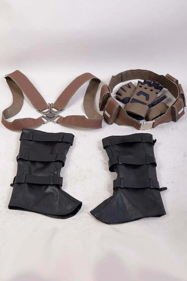 Captain America 3: Civil War Captain Steve Rogers Uniforme Cosplay Costume – Image 9