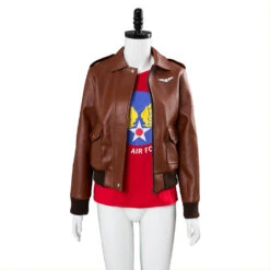 Captain Marvel Ms. Marvel Carol Danvers Veste Cosplay Costume