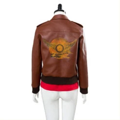 Captain Marvel Ms. Marvel Carol Danvers Veste Cosplay Costume -Cosplay Captain Marvel Ms. Marvel Carol Danvers Veste Cosplay Costume 3