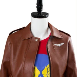 Captain Marvel Ms. Marvel Carol Danvers Veste Cosplay Costume -Cosplay Captain Marvel Ms. Marvel Carol Danvers Veste Cosplay Costume 6