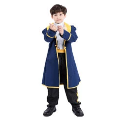 La Belle Et La Bête Prince Adam Cosplay Costume Version D'enfant
