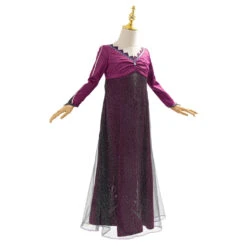 La Reine Des Neiges Frozen Elsa Robe Pourpre Robe Enfant Cosplay Costume -Cosplay LaReinedesneigesFrozenElsaRobePourpreRobeEnfantCosplayCostume 4