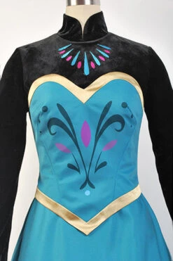 La Reine Des Neiges 1 Frozen 1 Elsa Robe De Couronnement Cosplay Costume -Cosplay La Reine des Neiges 1 Frozen 1 Elsa Robe de Couronnement Cosplay Costume 3