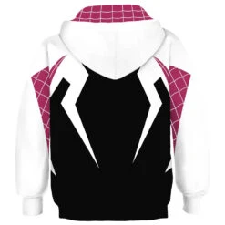 Spider-Man Into The Spider-Verse Gwen Sweat-shirt Enfant -Cosplay Spider Man Into the Spider Verse Gwen Sweat shirt Enfant 2