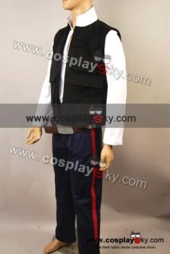 Star Wars ANH A New Hope Han Solo Costume De Coaplay -Cosplay Star Wars ANH A New Hope Han Solo Costume Vest Shirt Pants 3 ab70eb38 6079 4c44 9c94 afb449918a3f