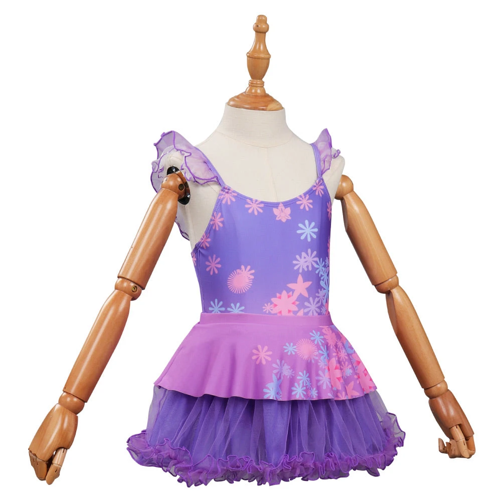 Enfant Encanto Isabella Maillot De Bain Cosplay Costume-Cossky 8 Enfant Encanto Isabella Maillot De Bain Cosplay Costume-Cossky – Image 6