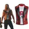 2022 Thor: Love And Thunder Thor Gilet & T-shirt Cosplay Costume