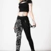 Leggings KILLSTAR 'Amnesia' -Cosplay amnesia leggings w b x1600 900