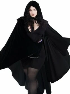 Cape Velours KILLSTAR 'annora' 10 Cape Velours KILLSTAR 'annora' -Cosplay annora velvet cape 2 1 900
