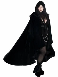Cape Velours KILLSTAR 'annora' 9 Cape Velours KILLSTAR 'annora' -Cosplay annora velvet cape 4 1 900