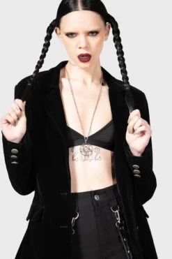 Blazer Velours KILLSTAR 'astaroth Boyfriend' -Cosplay astaroth velvet boyfriend blazer w e 900