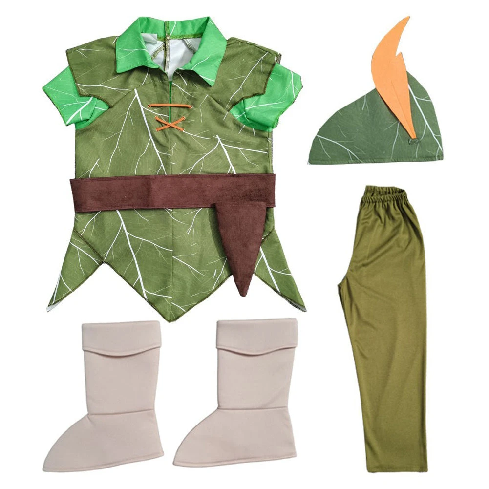 Film Peter Pan Enfant Cosplay Costume 10 Film Peter Pan Enfant Cosplay Costume – Image 8