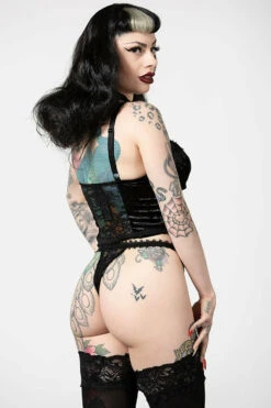 Guêpière KILLSTAR 'be Veiled' -Cosplay be veiled lace basque e x1600 900