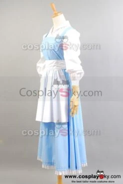 La Belle Et La Bête Belle Robe Cosplay Costume -Cosplay beauty and the beast belle dress cosplay costume 1
