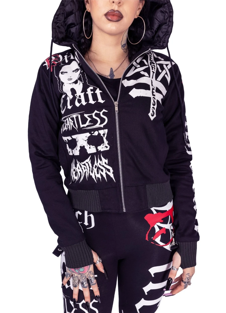 Veste Wednesday HEARTLESS 'Bitch Craft' 5 Veste Wednesday HEARTLESS 'Bitch Craft' – Image 3