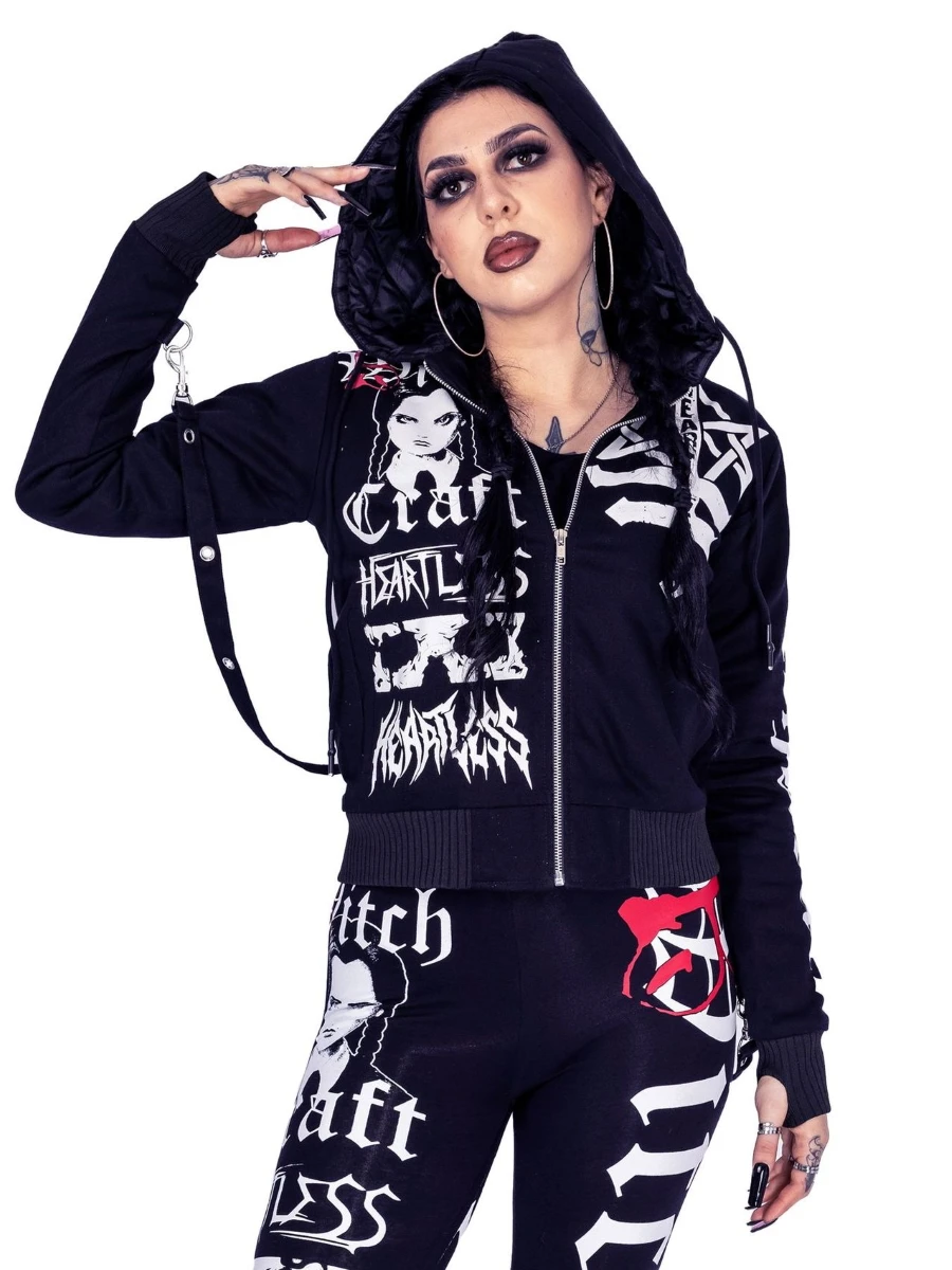 Veste Wednesday HEARTLESS 'Bitch Craft' 3 Veste Wednesday HEARTLESS 'Bitch Craft'