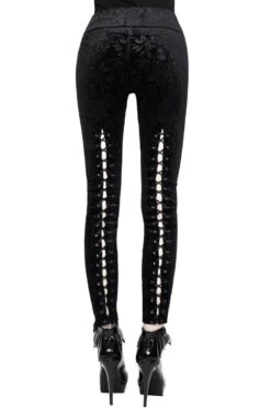 Leggings Noir KILLSTAR 'bite Me'