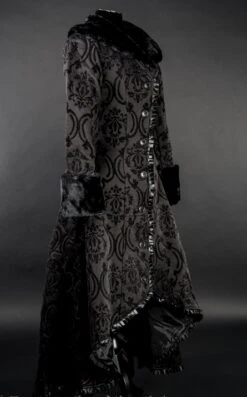 Manteau Gothique Evil Princesse -Cosplay black evil princess coat 2 1