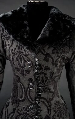 Manteau Gothique Evil Princesse -Cosplay black evil princess coat 3 1