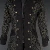 Veste Victorienne Style Pirate 1 Veste Victorienne Style Pirate -Cosplay black jacquard pirate jacket 11 900