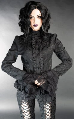 Chemisier Baroque Noir